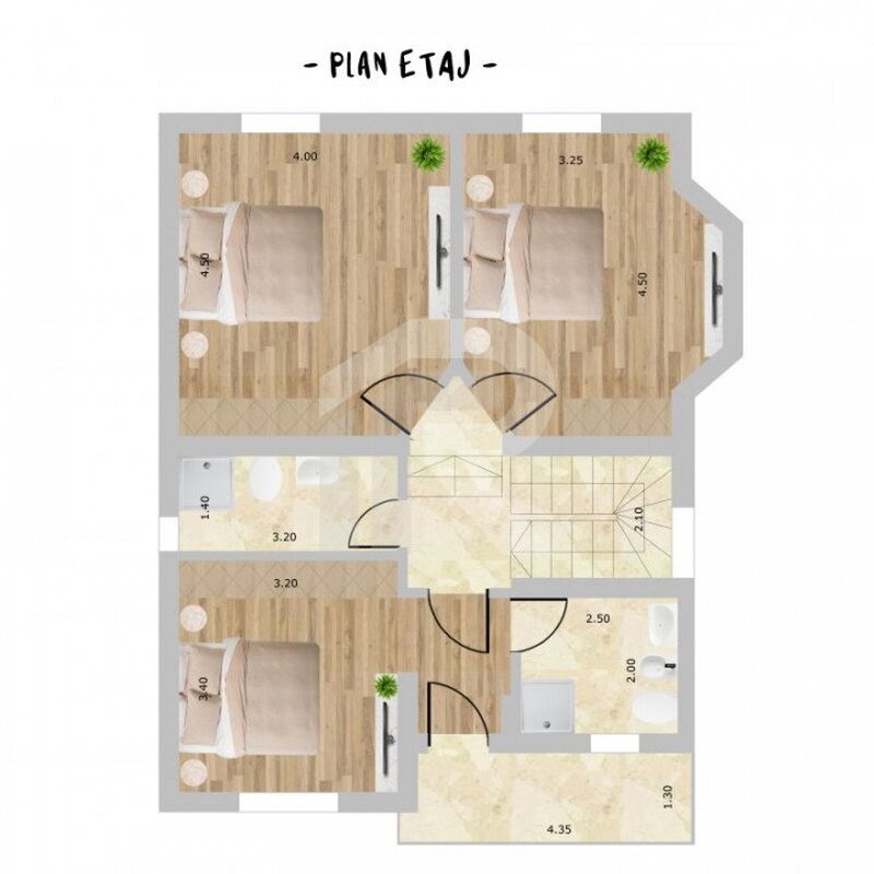 Vila Tip 1 in Ansamblul Rezidential Snagov Villas.